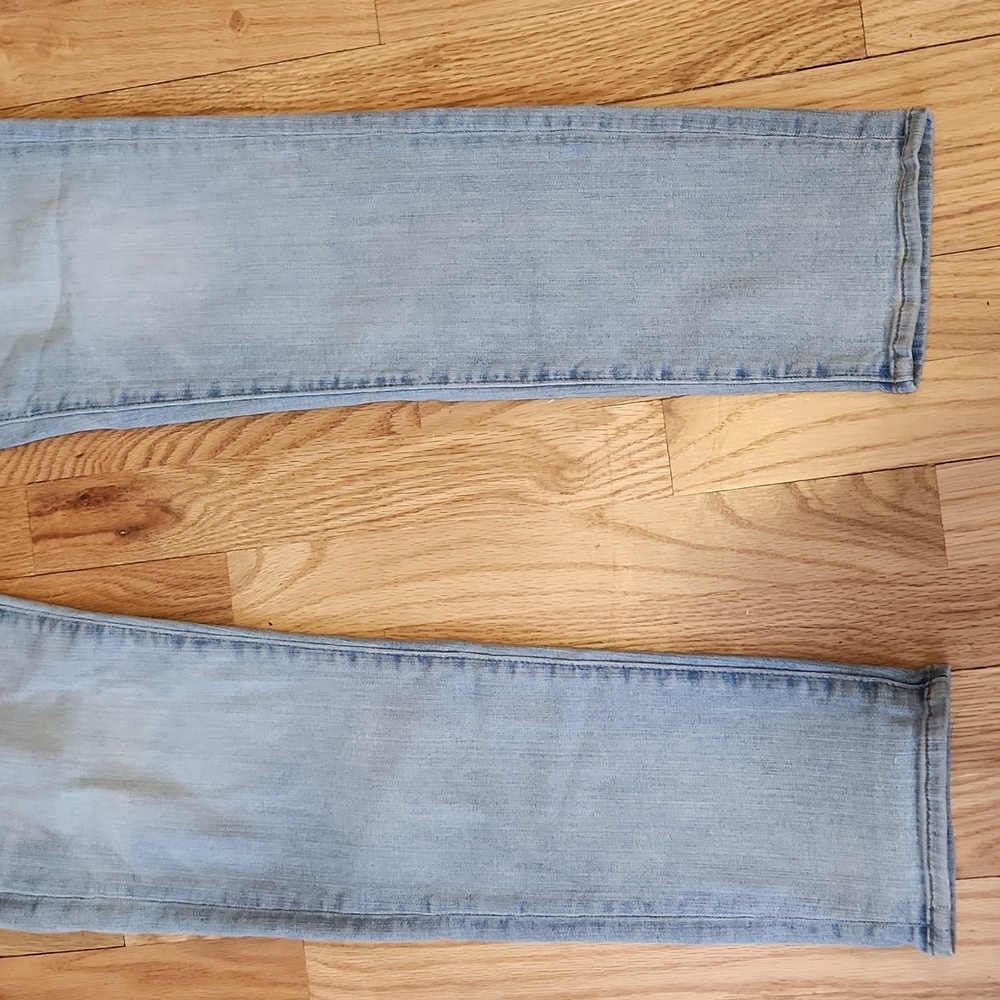 American Eagle Lightwash Denim Jeans Size 32 X 34 Next Level Flex - Picture 3 of 15